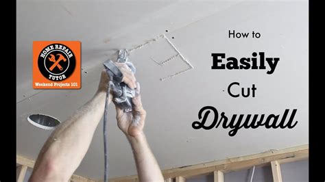 how to cut drywall around electrical boxes contected to studs|how to hang drywall.